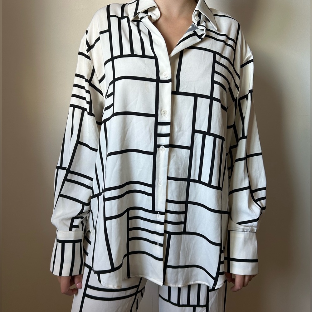 Dynamite Geometric Satin Set
